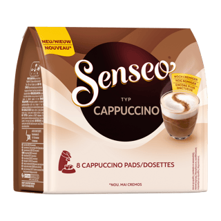 FR 8711000300008 Senseo Typ Cappuccino 8x Pad FRONT LEFT
