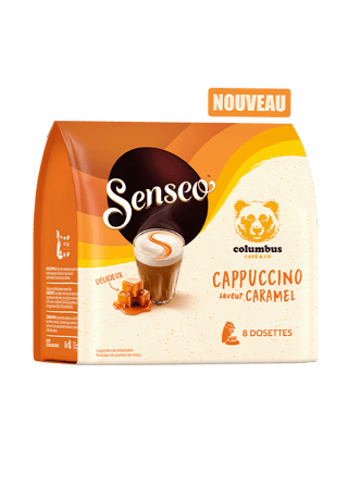 FR 8711000689370 PADS SENSEO COLUMBUS CAPPUCINO CARAMEL X8 FRONT LEFT Updated
