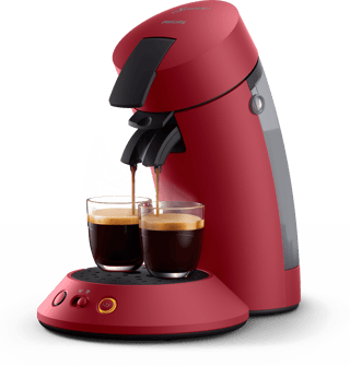 senseo machines original plus rouge intense