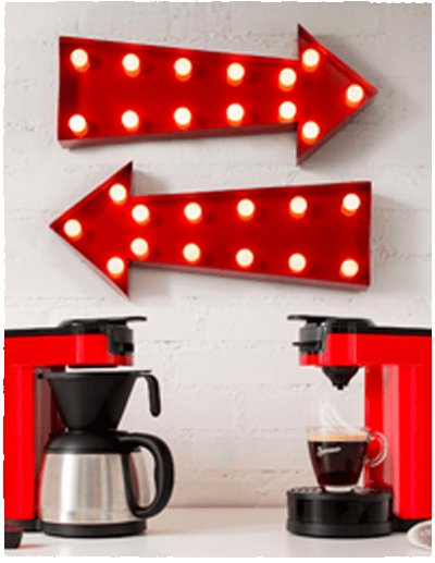 senseo machines switch dual brew