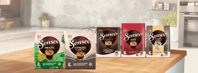 2025 SENSEO Banner Packs in kitchen